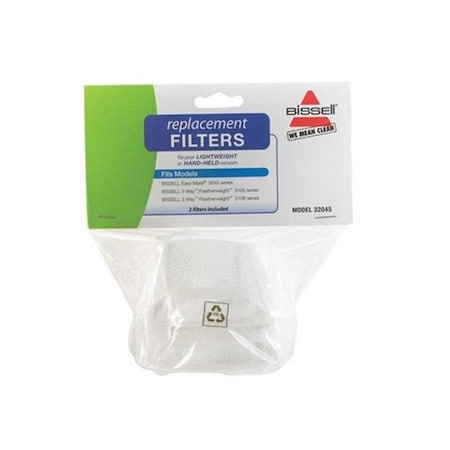 Bissell Bissell 3204E Featherweight Vacuum Filters 1309475
